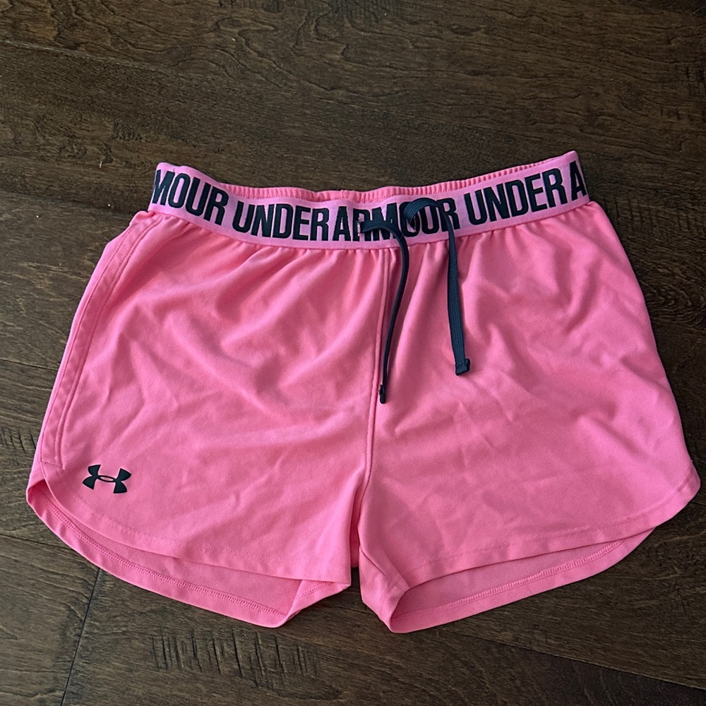 Under Armour Women's Vibrant Pink Athletic Shorts